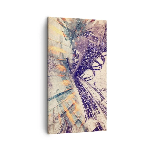 Vászonkép - Nagy rohanásban - 45x80 cm