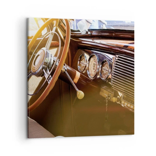 Vászonkép - Múlt luxusnak a fuvallata - 50x50 cm