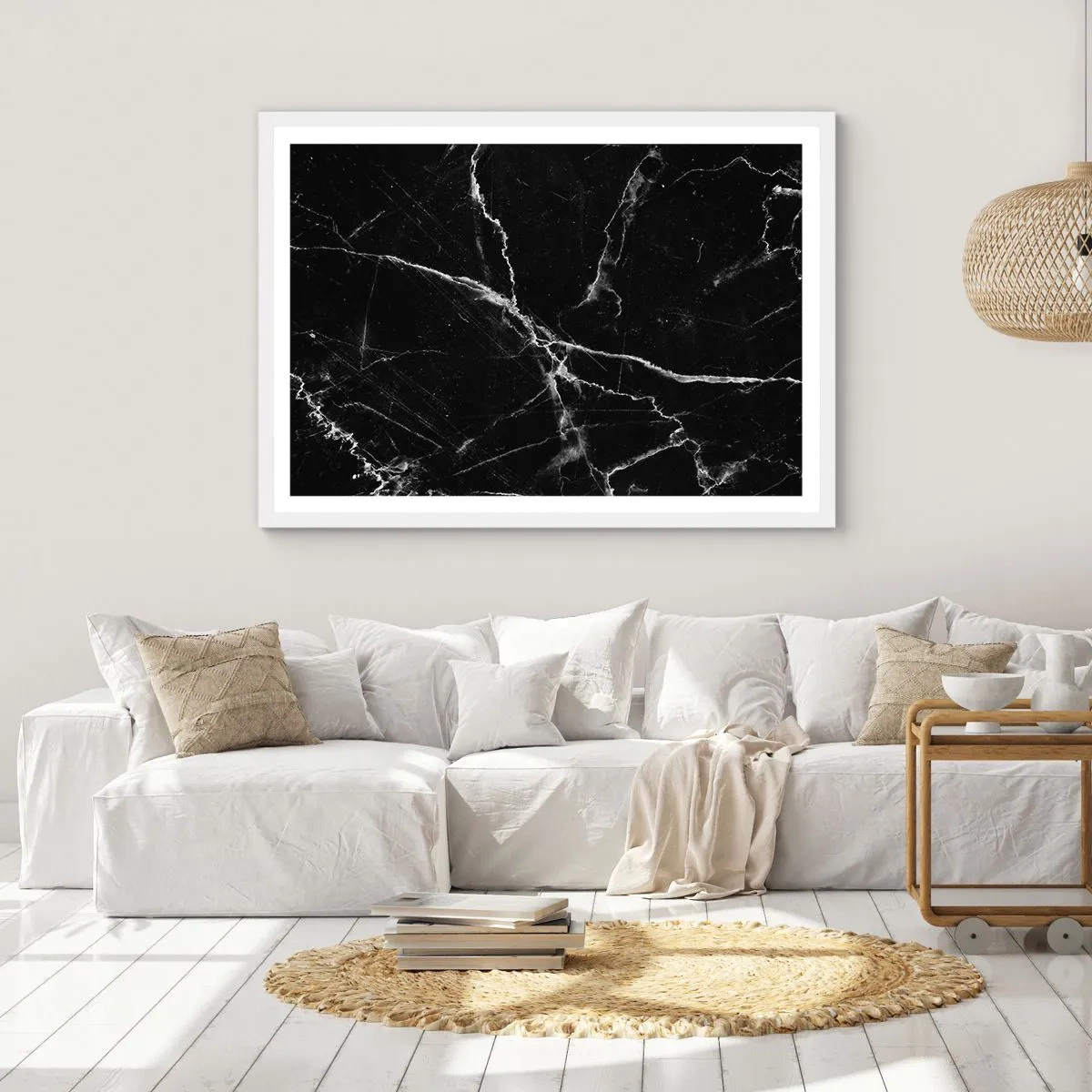 Poszter fekete keretben - A kő titkos élete - 91x61 cm