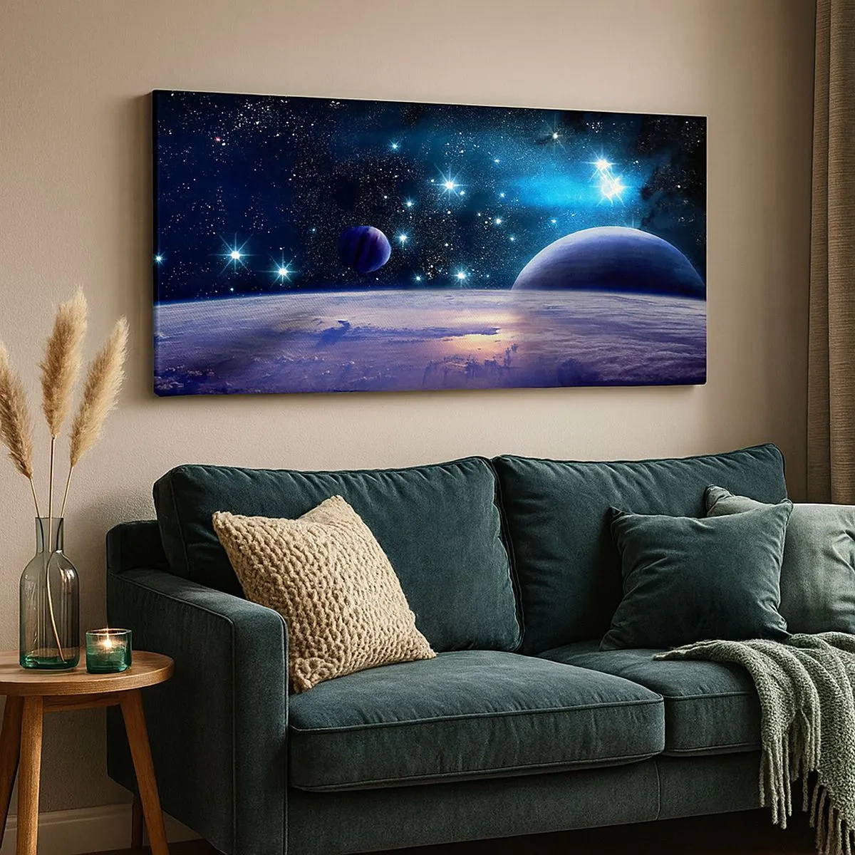 Vászonkép - Még mindig egyedül? - 100x40 cm