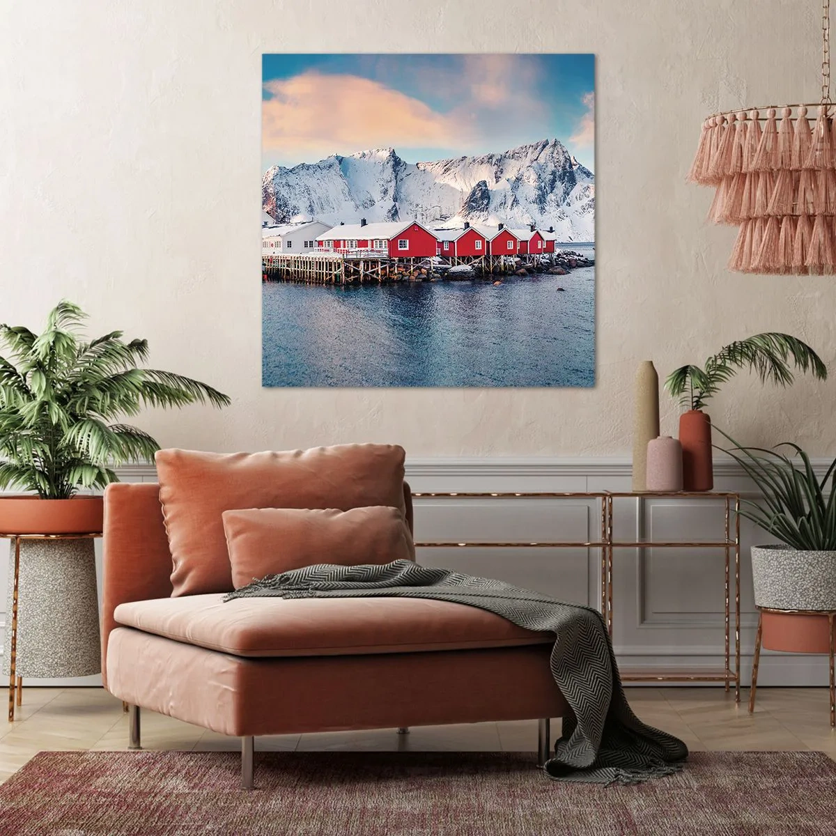 Vászonkép - Északi zug - 60x60 cm