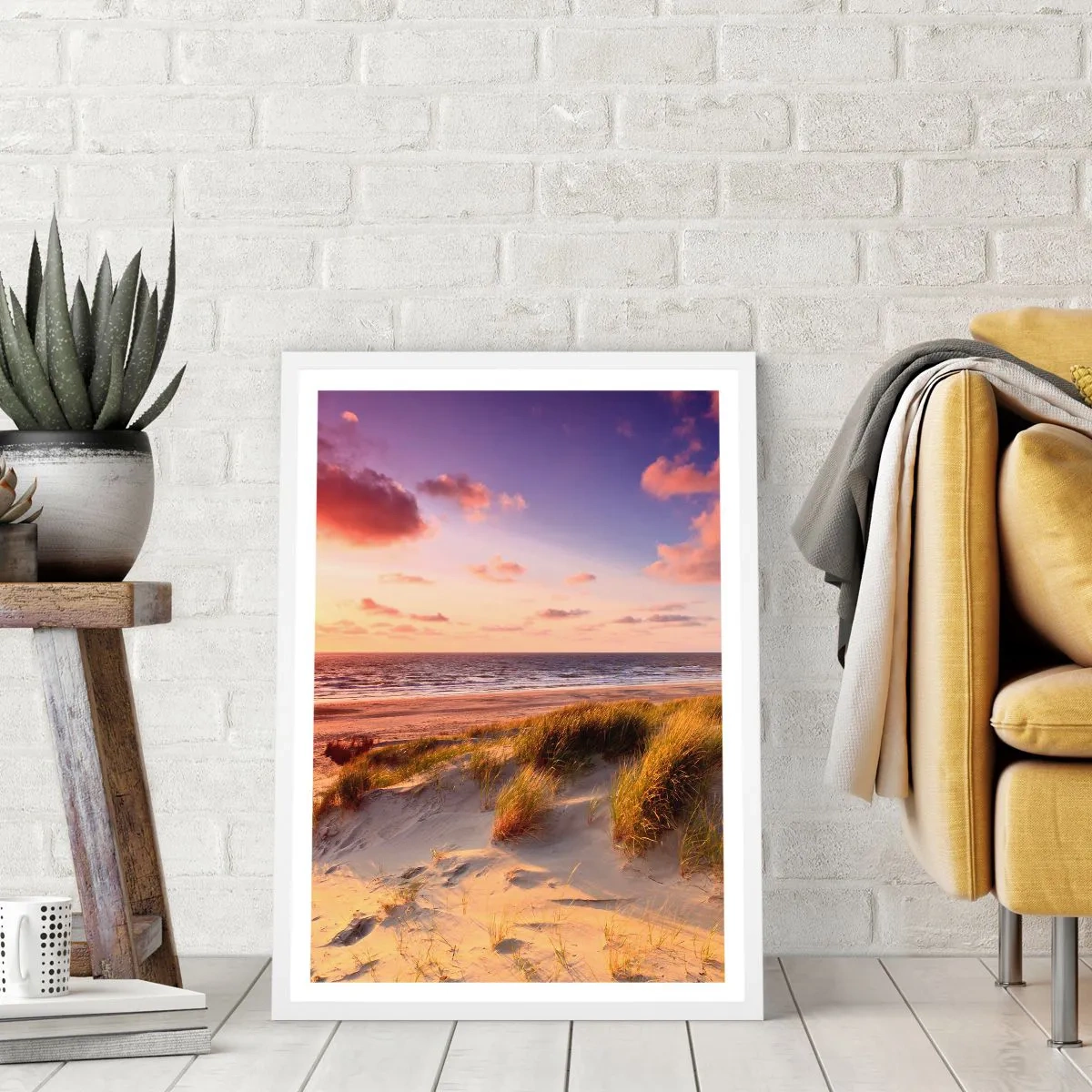 Poszter fekete keretben - Már érződik a nyár a levegőben - 70x100 cm