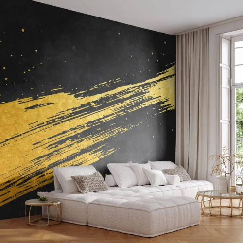 Fotótapéta Premium Sand - Ugrás a hipertérbe - Art Deco, Elegáns, Sötét - 400x280 cm