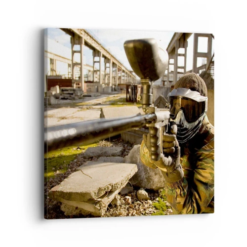 Vászonkép - Te is hős lehetsz - 40x40 cm