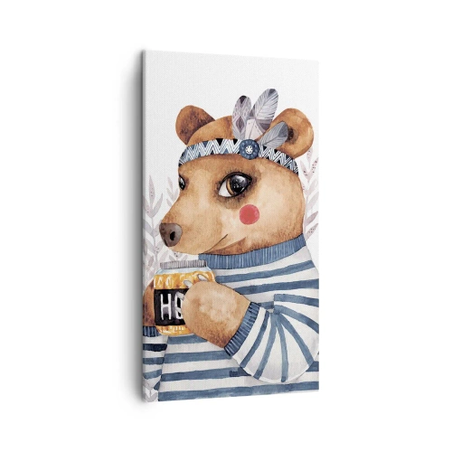 Vászonkép - Édes Mackó - 45x80 cm