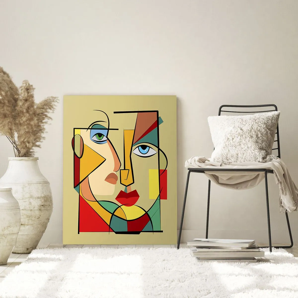 Üveg kép - Egy összeillő pár - 80x120 cm