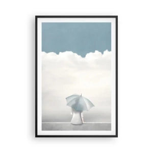 Poszter fehér keretben - A valóság és az álmok határán - 61x91 cm