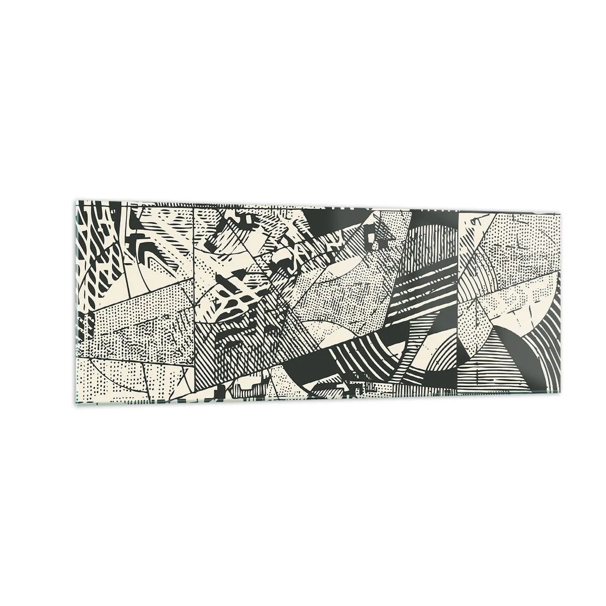 Üveg kép - A jelenkor dinamikája - 140x50 cm