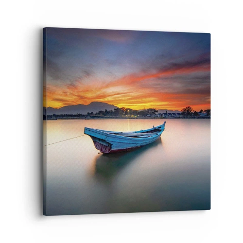 Vászonkép - Jó éjszaka jön - 30x30 cm