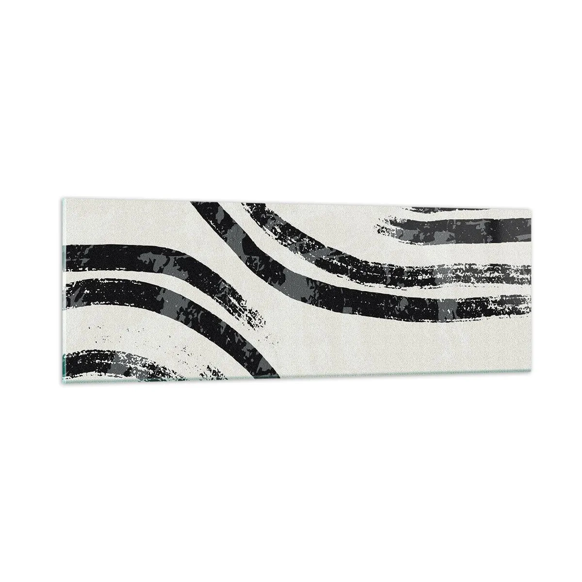 Üveg kép - Félig megállt - 90x30 cm