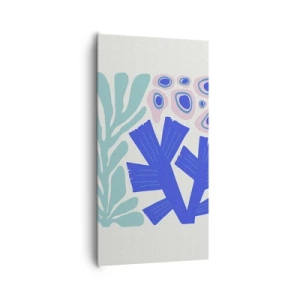 Vászonkép - Víz alatti kert - 65x120 cm