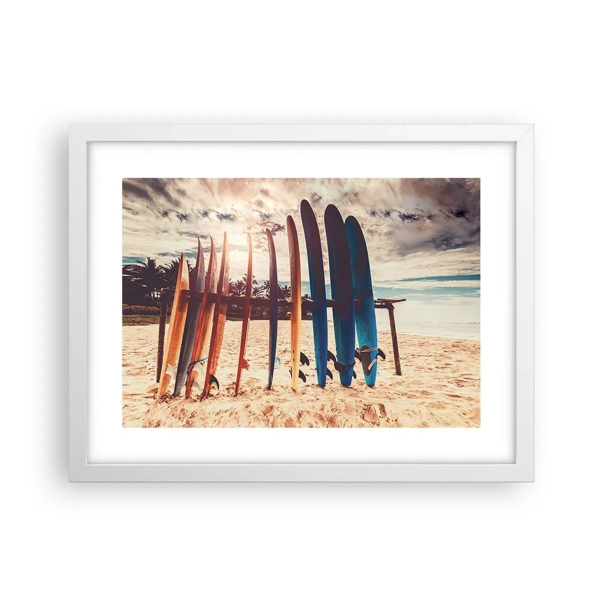 Poszter fekete keretben - Jó éjszakát, holnapig - 40x30 cm