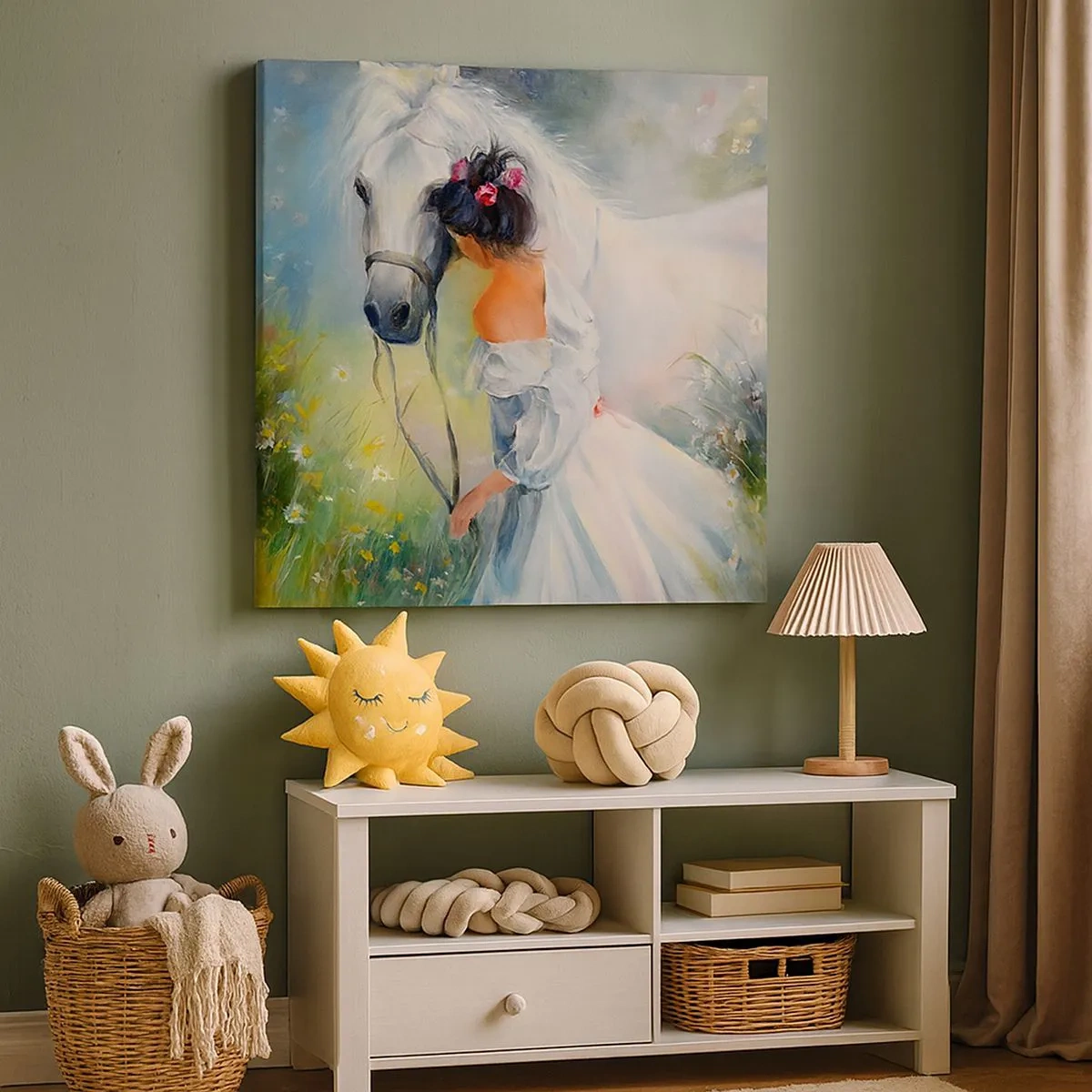 Vászonkép - Mint egy szép álomból - 30x30 cm