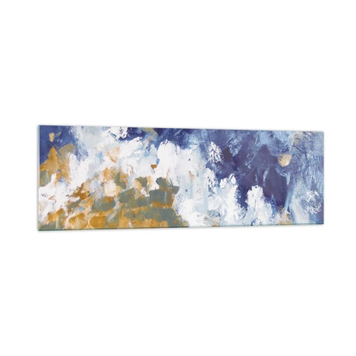 Üveg kép - Az elemek tánca - 160x50 cm