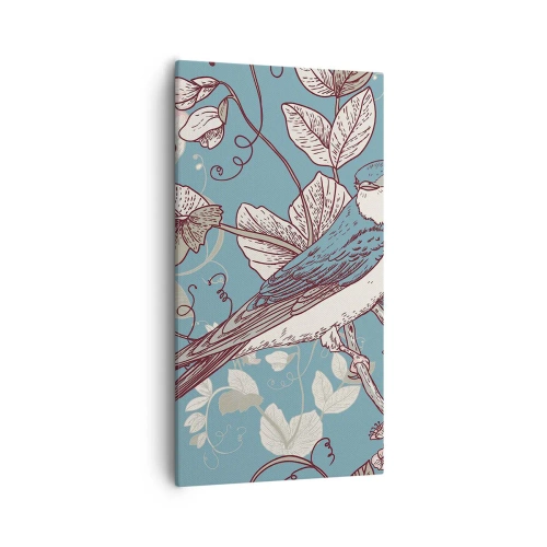 Vászonkép - A vörös és ezüst tűlevelűben - 55x100 cm