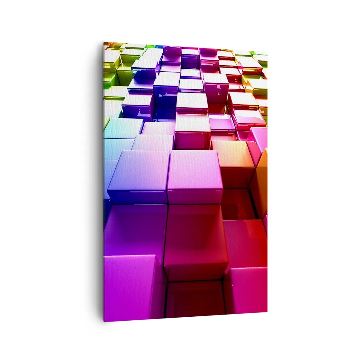 Vászonkép - Op-art együtt egy csapatban - 80x120 cm