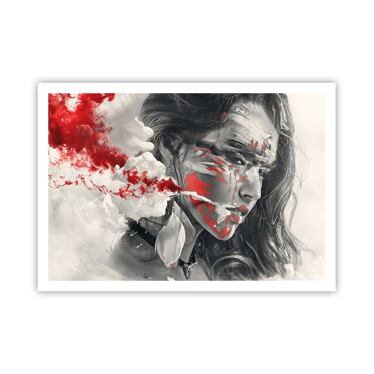 Poszter - Az abszurditás füstjében - 100x70 cm