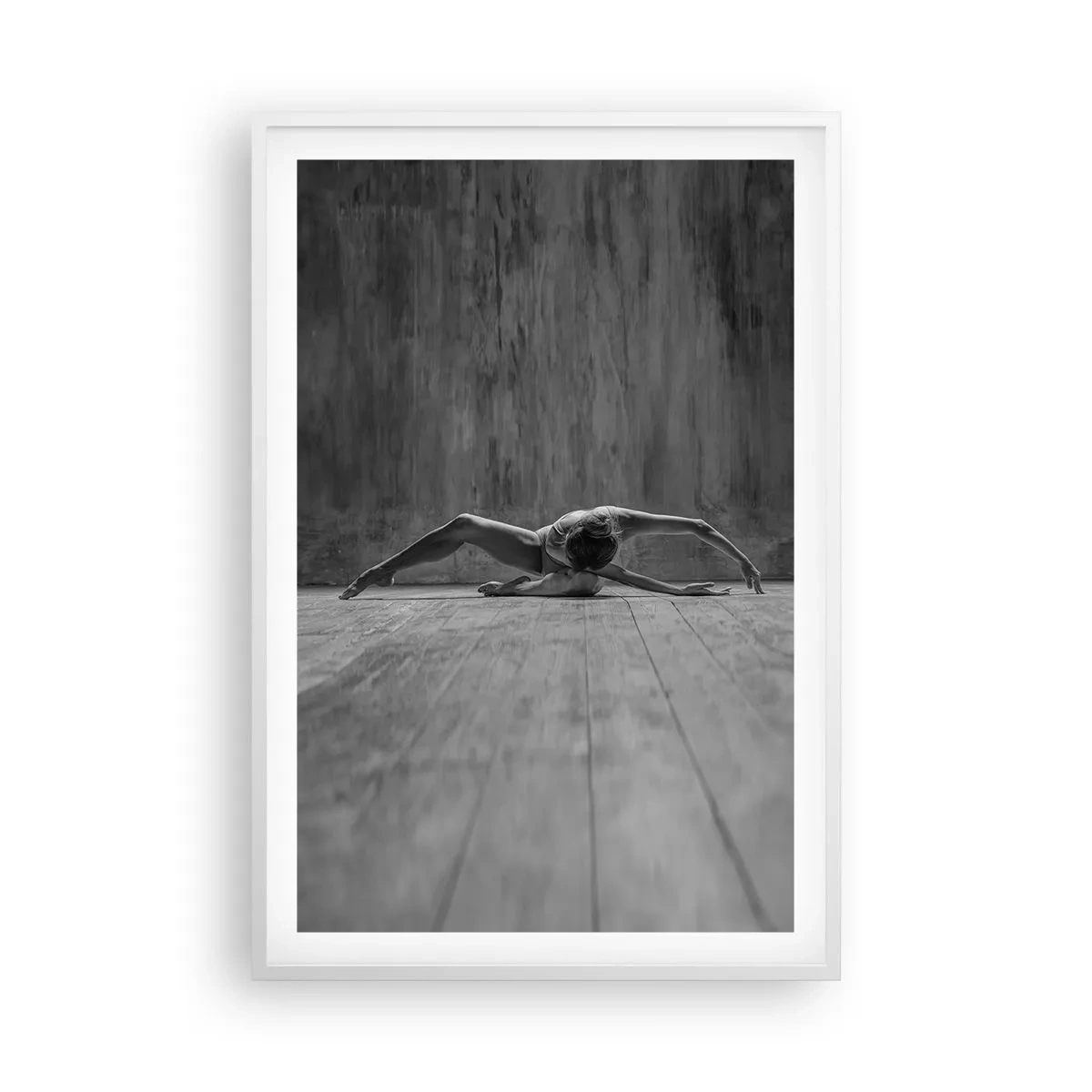 Poszter fekete keretben - Előkerített szimmetria  - 61x91 cm