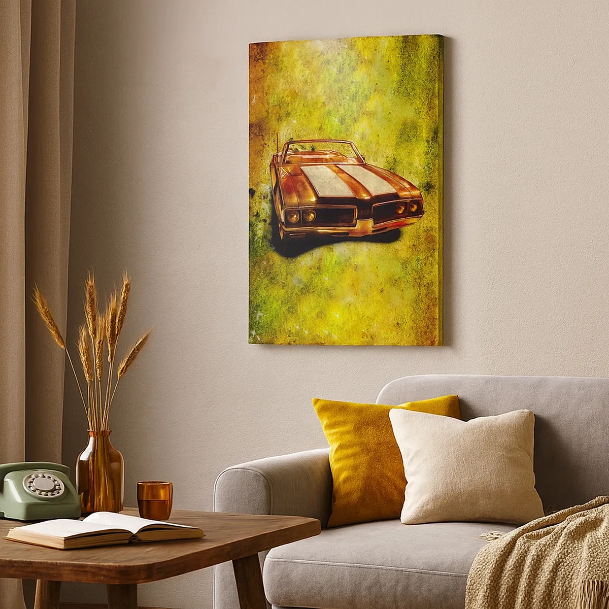 Vászonkép - Formákba varázsolt erő - 50x70 cm