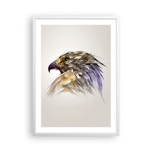 Poszter fekete keretben - Egy harcos portréja - 50x70 cm