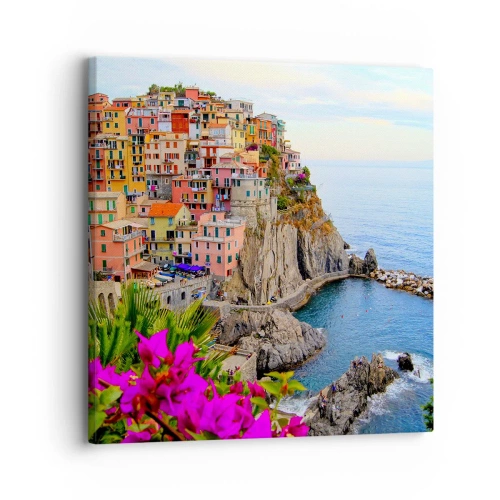 Vászonkép - Nevető város - 30x30 cm