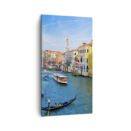 Vászonkép - Az egyetlen forgalom a világon - 45x80 cm