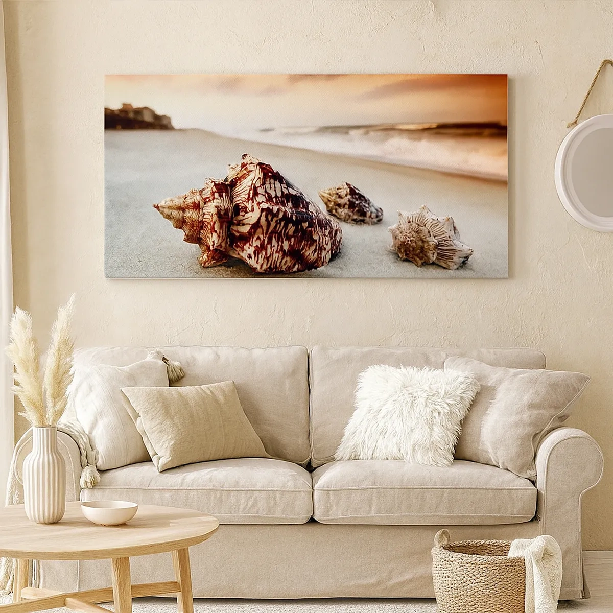 Vászonkép - A hullámok kitaszítottjai - 30x30 cm