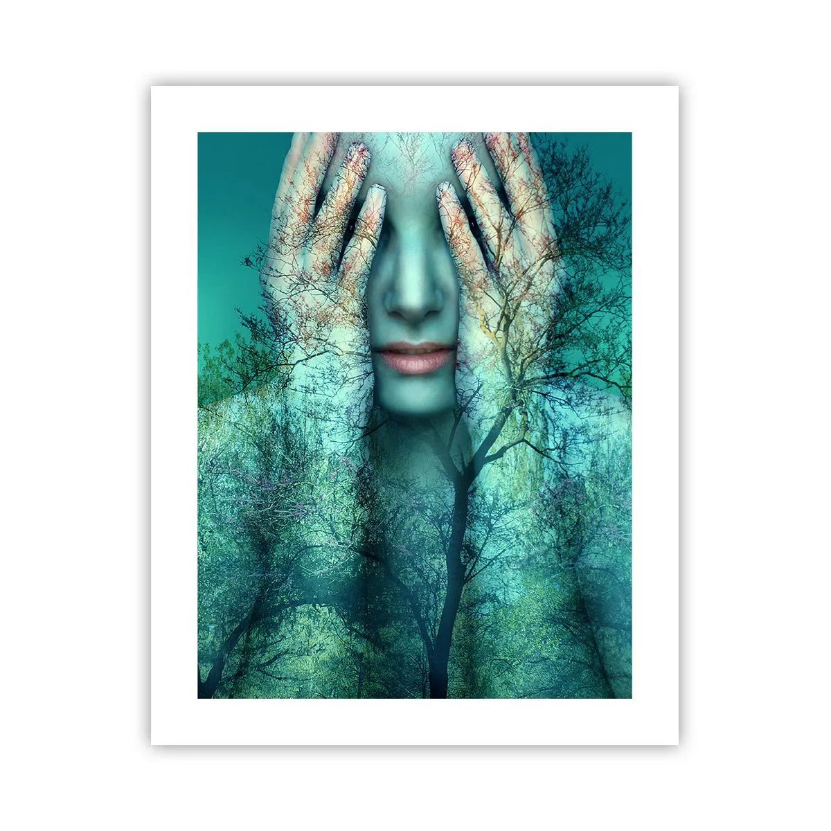 Poszter - Kékbe merítve - 40x50 cm