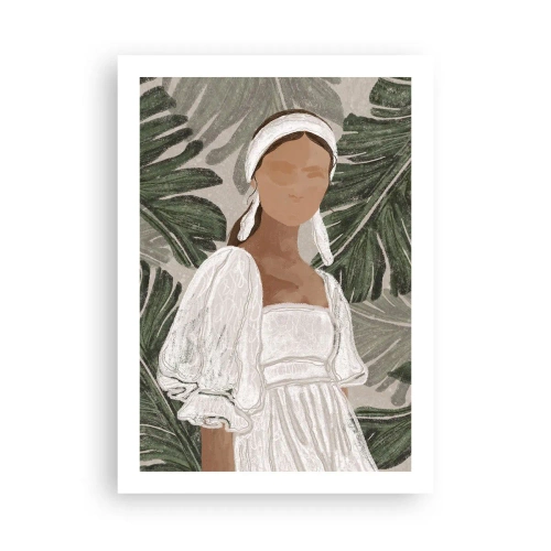 Poszter - Egzotikus portré - 50x70 cm