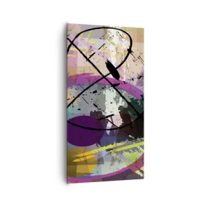 Vászonkép - Mehet egyenesen előre vagy körbe - 65x120 cm