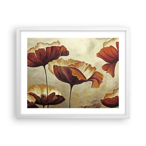 Poszter fekete keretben - Rét - 50x40 cm