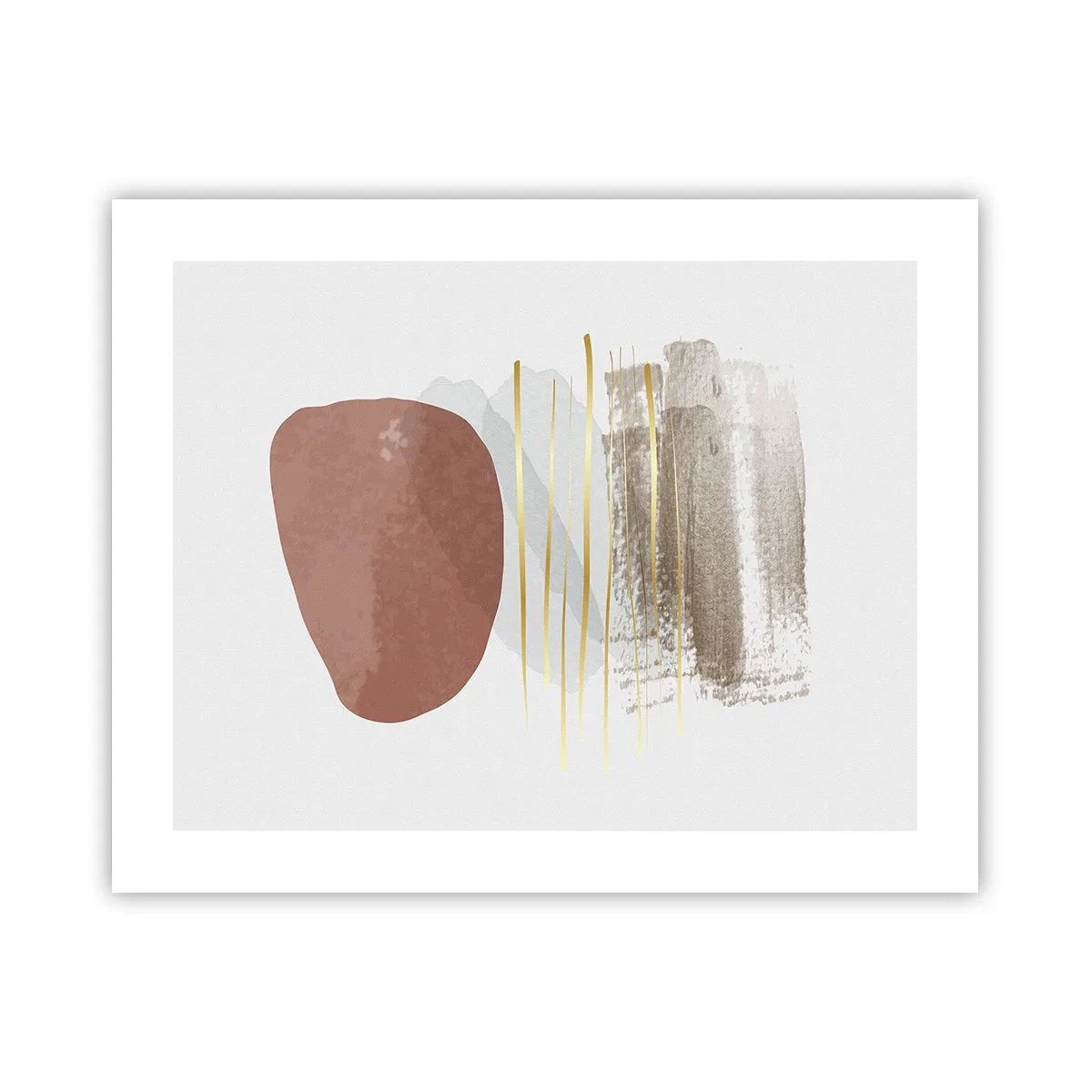 Poszter - Absztrakt oszlopsor - 50x40 cm