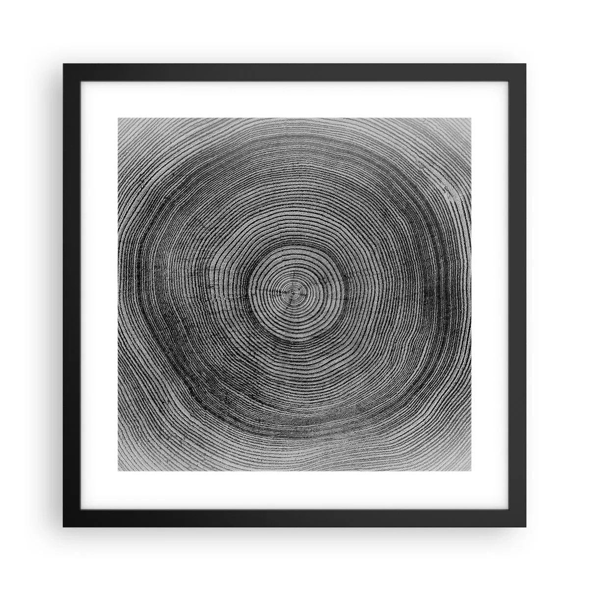 Poszter fehér keretben - Az idők jele - 40x40 cm