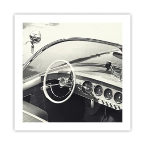 Poszter - Időjárás a gazdagoknak - 50x50 cm