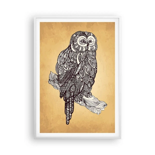 Poszter fekete keretben - A bölcsesség bonyolult díszei - 70x100 cm