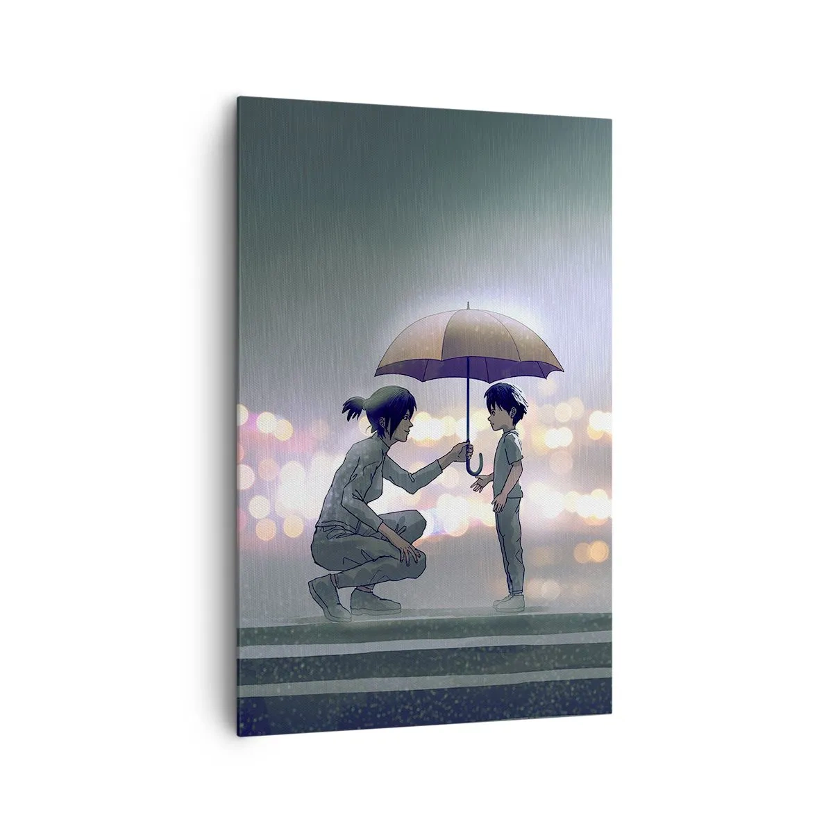 Vászonkép - És most minden rendben - 80x120 cm