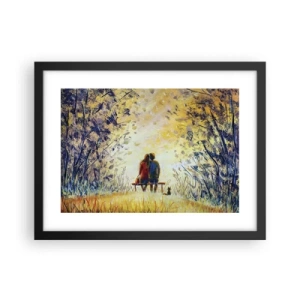 Poszter fehér keretben - Varázslatos pillanat - 40x30 cm