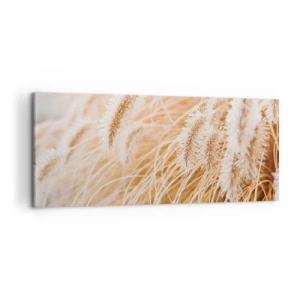Vászonkép - A fű arany susogása - 100x40 cm
