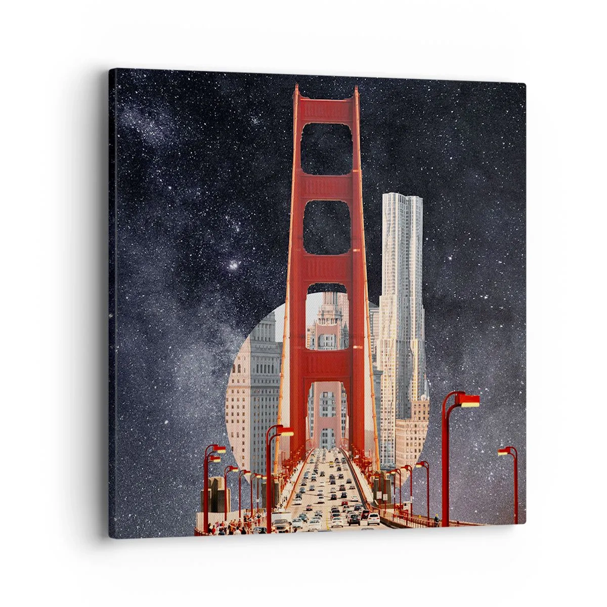 Vászonkép - Mindig a középpontban - 40x40 cm