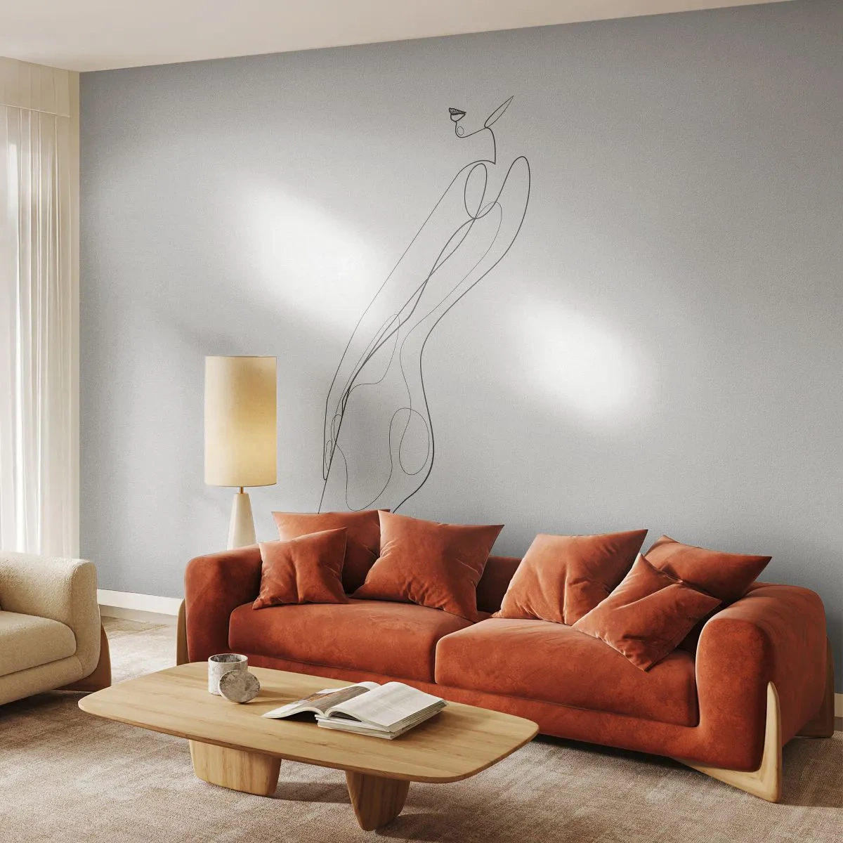 Fotótapéta Premium Canvas - Csak egy ígéret - Nő, Grafika, Női Test - 150x105 cm
