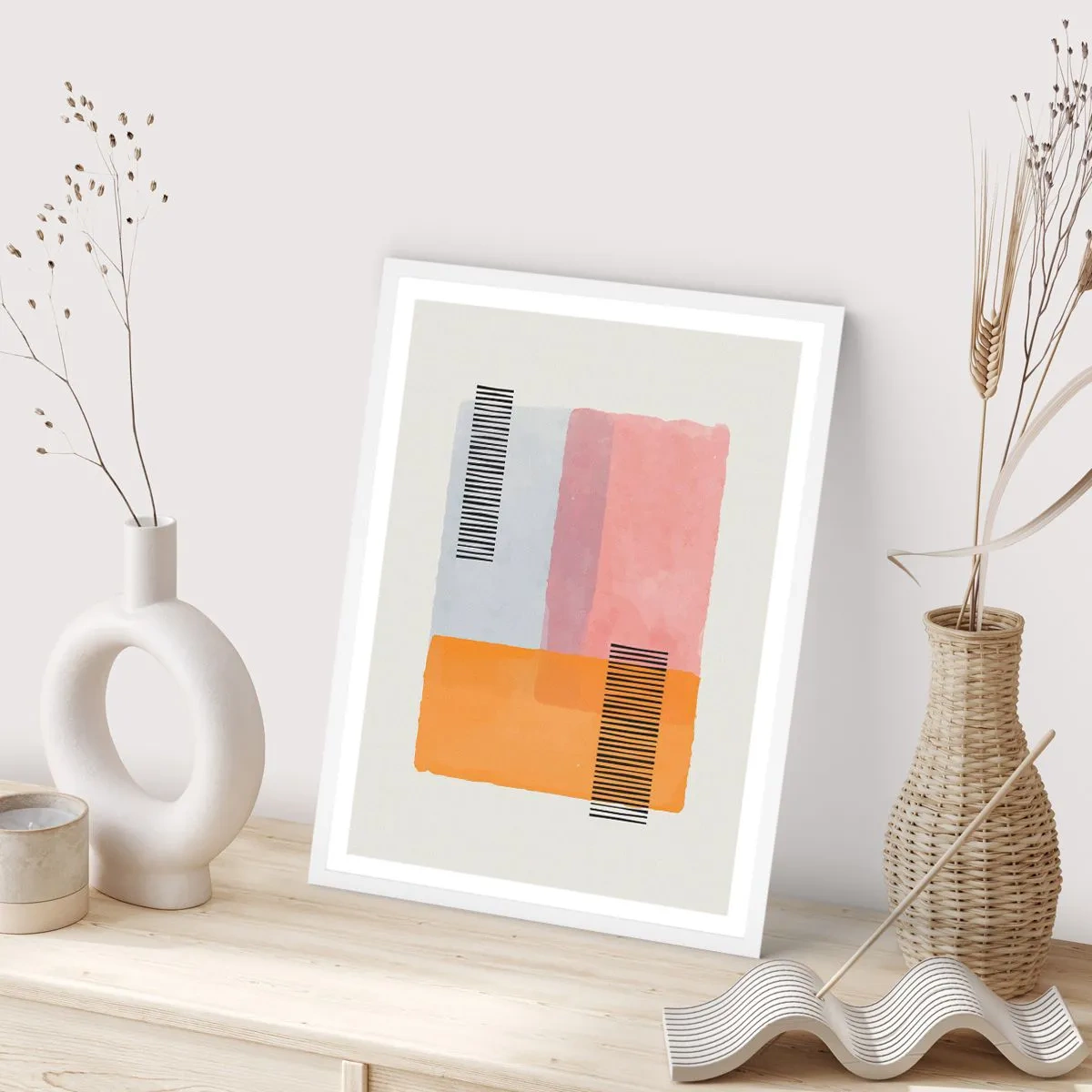 Poszter fekete keretben - Saroktól sarokig - 61x91 cm