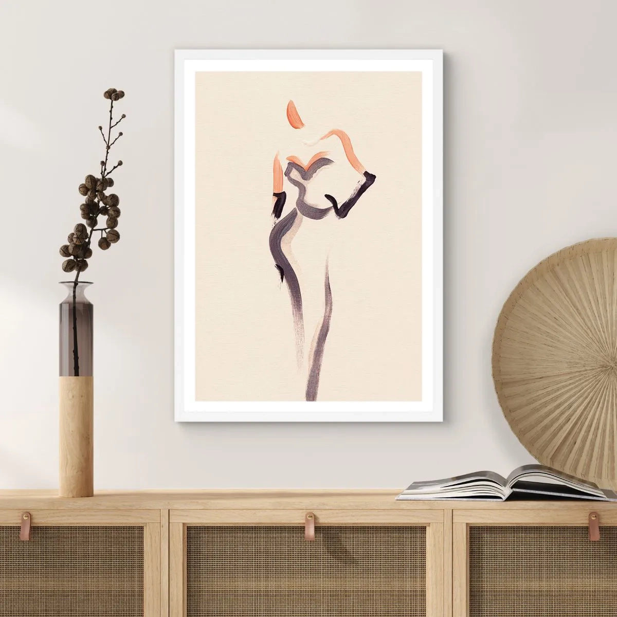 Poszter fekete keretben - Hollywood arany éveiből - 50x70 cm