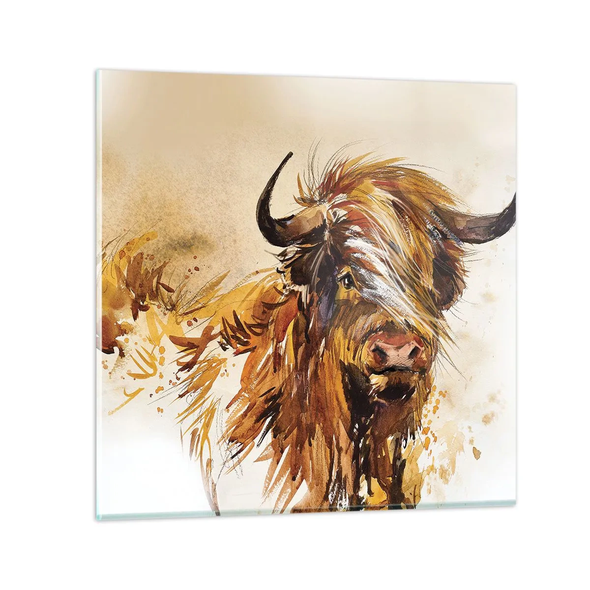 Üveg kép - A vadász büszkesége - 60x60 cm