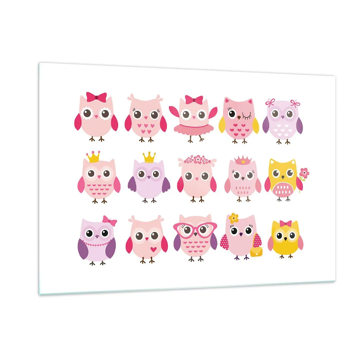 Üveg kép - Egyik édesebb, mint a másik - 120x80 cm