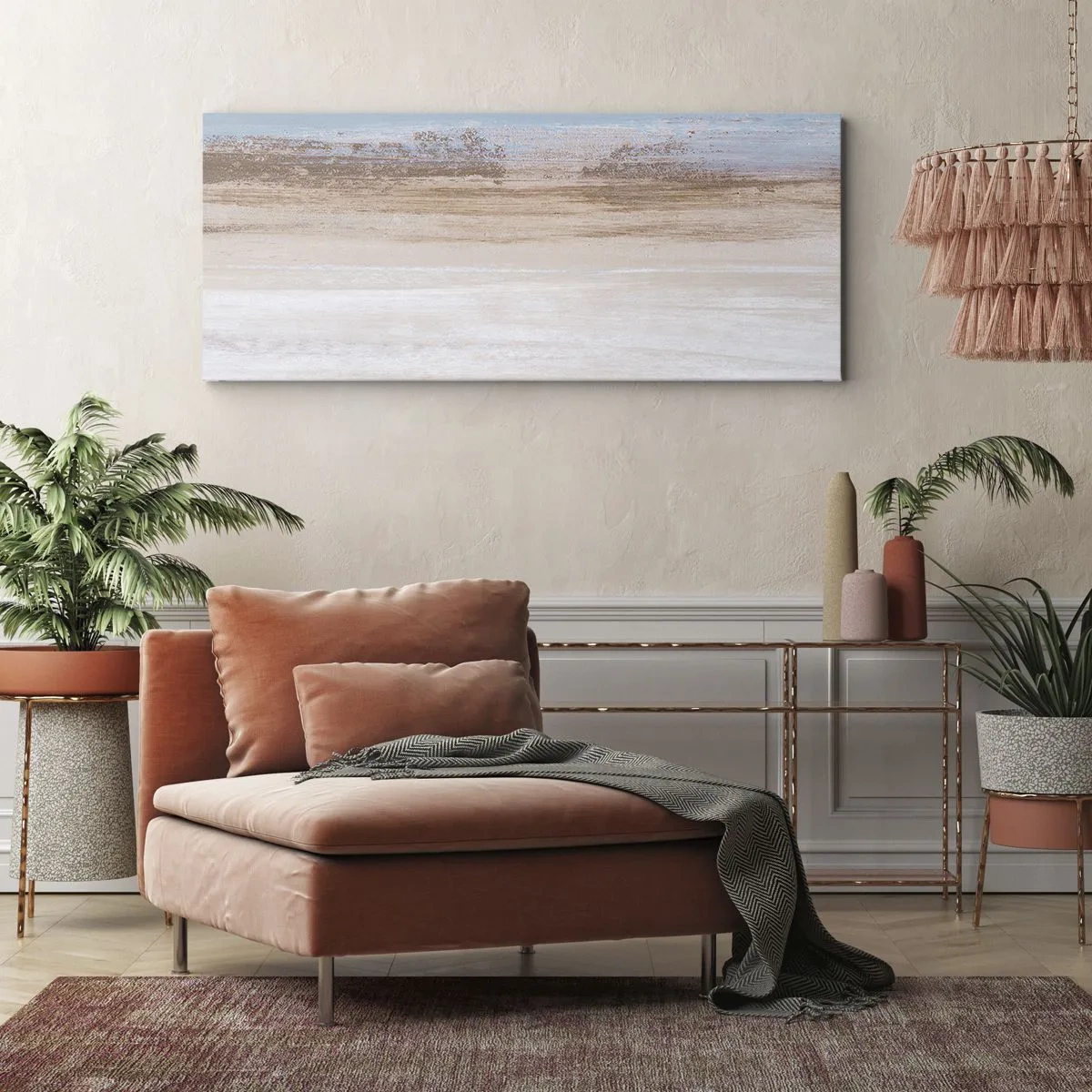 Vászonkép - Többértelmű tájkép - 100x40 cm