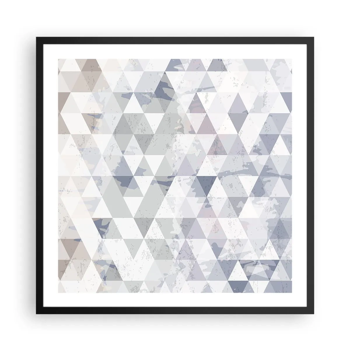 Poszter fehér keretben - Hármas ritmusban - 60x60 cm