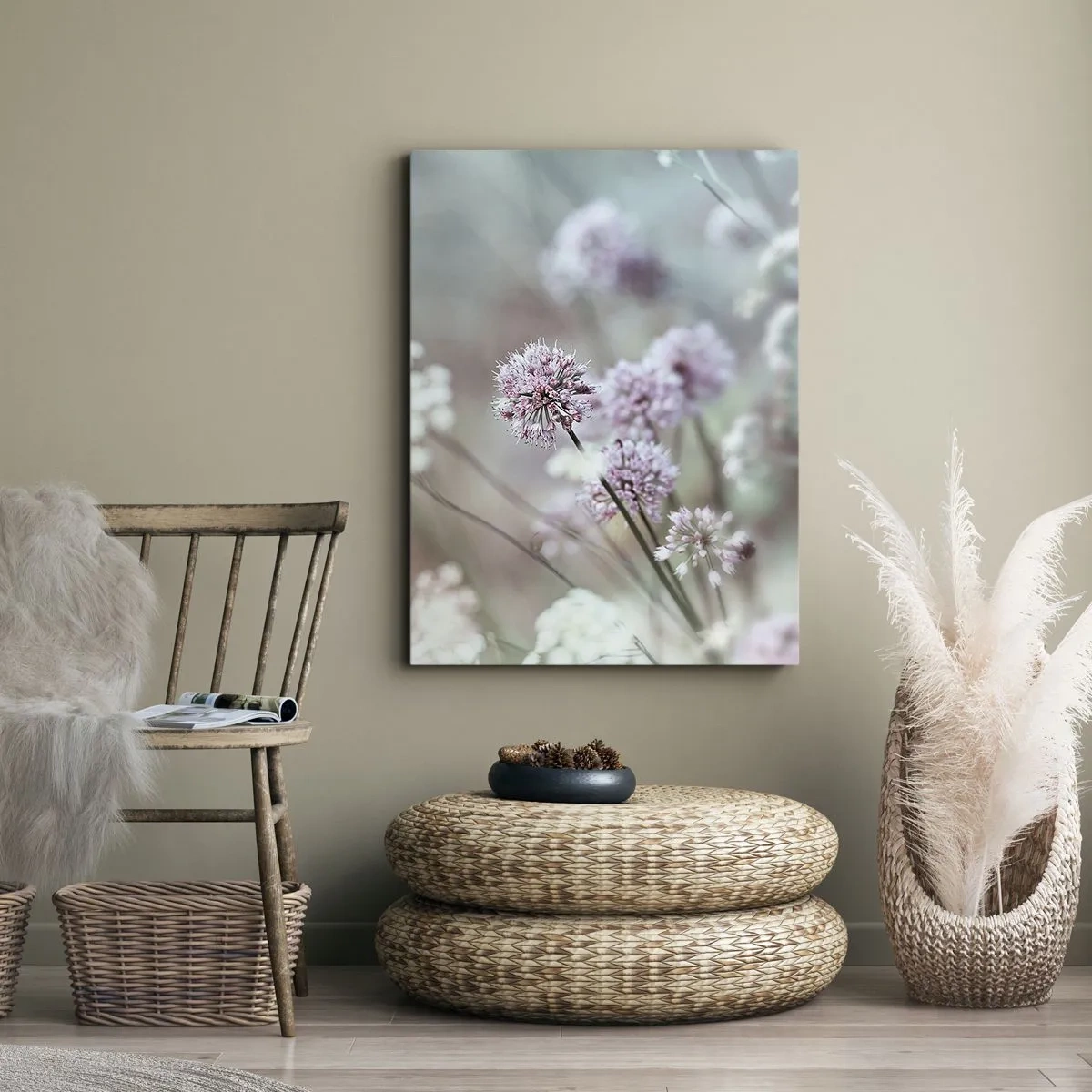 Vászonkép - Fűszerek édes filigránja - 70x100 cm