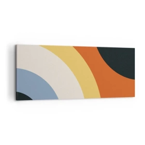 Vászonkép - Magam felé - 100x40 cm