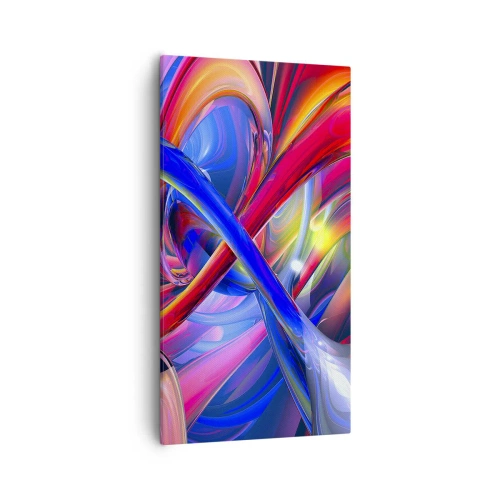 Vászonkép - A színek tánca - 55x100 cm