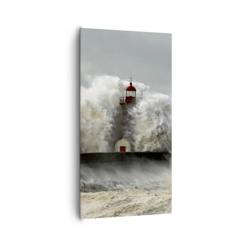Vászonkép - Az óceán haragja - 65x120 cm